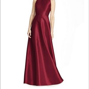 Alfred Sung Style D746 burgundy